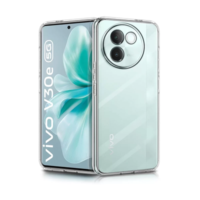 Vivo V30e Kılıf Lüx Şeffaf Silikon