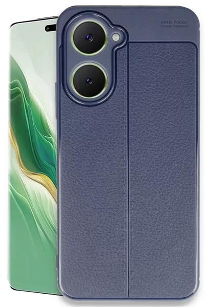 Vivo Y18 Kılıf Auto Focus Kapak - Lacivert