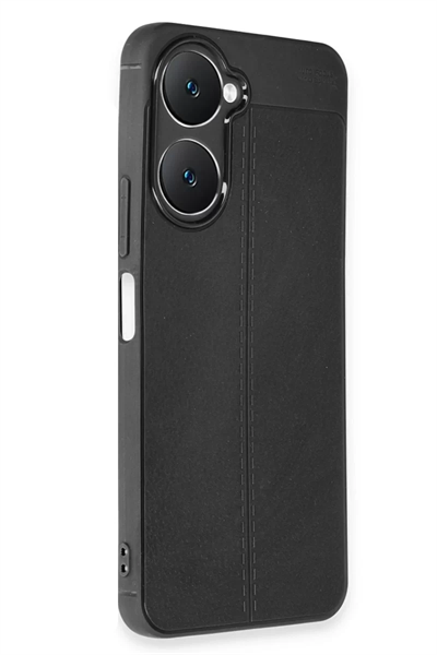 Vivo Y18 Kılıf Auto Focus Kapak - Siyah