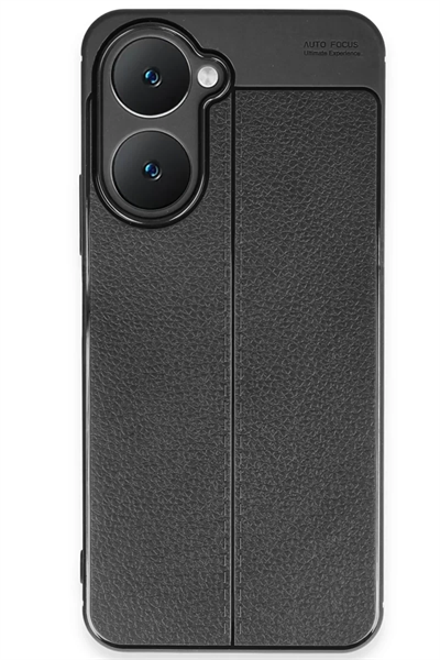 Vivo Y18 Kılıf Auto Focus Kapak - Siyah