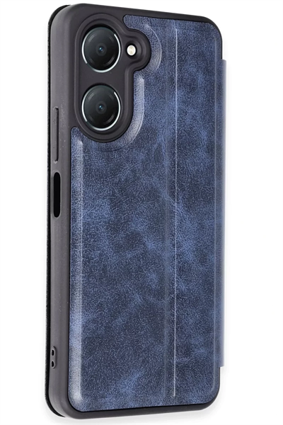 Vivo Y18 Kılıf Flip Cover - Lacivert