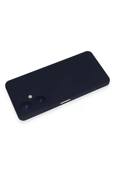 Vivo Y27 Kılıf Nano içi Kadife Silikon - Lacivert