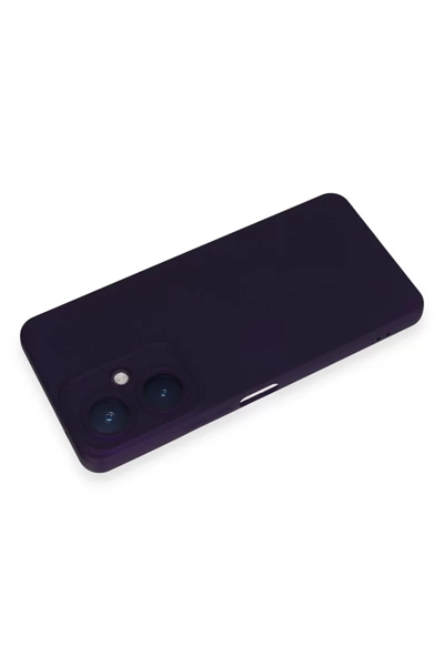 Vivo Y27 Kılıf Nano içi Kadife Silikon - Mor