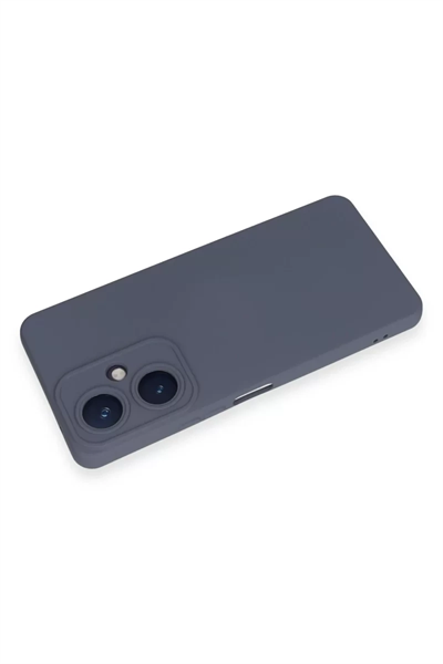 Vivo Y27 Kılıf Nano içi Kadife Silikon - Gri