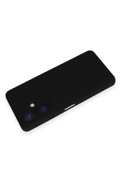 Vivo Y27 Kılıf Nano içi Kadife Silikon - Siyah