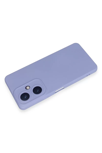Vivo Y27 Kılıf Nano içi Kadife Silikon - Lila