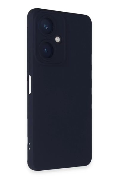 Vivo Y27 Kılıf Nano içi Kadife Silikon - Lacivert