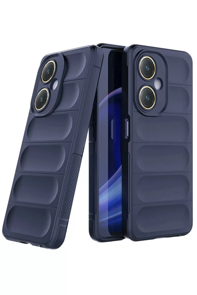 Vivo Y27 Kılıf Optimum Silikon - Lacivert