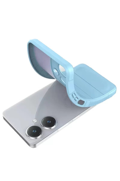 Vivo Y27 Kılıf Optimum Silikon - Lacivert
