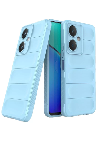Vivo Y27 Kılıf Optimum Silikon - Sky Blue