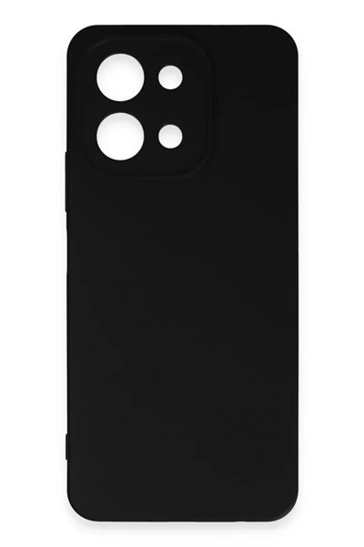 Vivo Y28 Kılıf First Silikon - Siyah