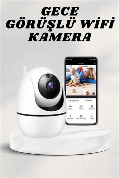 Wifi Kamerası Kablosuz Wifi Güvenlik Kamerası