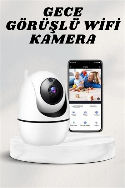 Wifi Kamerası Kablosuz Wifi Güvenlik Kamerası