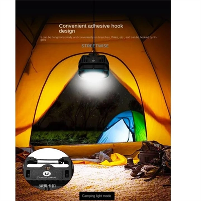 Wison WS-582 Powerbank Özellikli Tripod Bağlantılı Mıknatıslı 3500 Lümen USB Şarjlı Çalışma Feneri