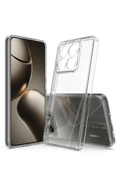 Xiaomi Mi 14T Kılıf Lüx Şeffaf Silikon