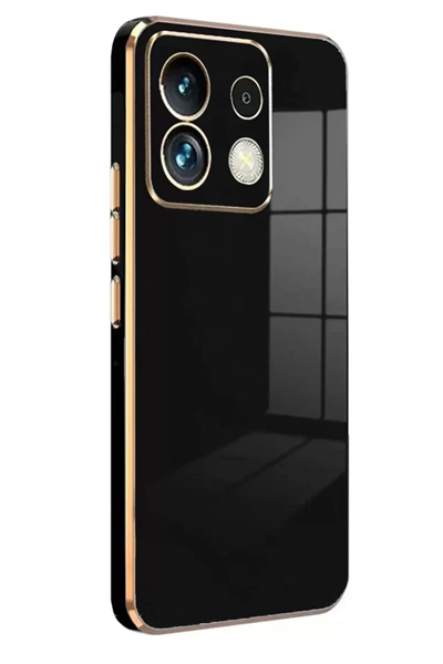 Xiaomi Poco M6 Pro 4G Kılıf Volet Silikon - Siyah