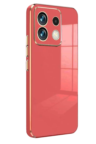 Xiaomi Poco M6 Pro 4G Kılıf Volet Silikon - Kırmızı
