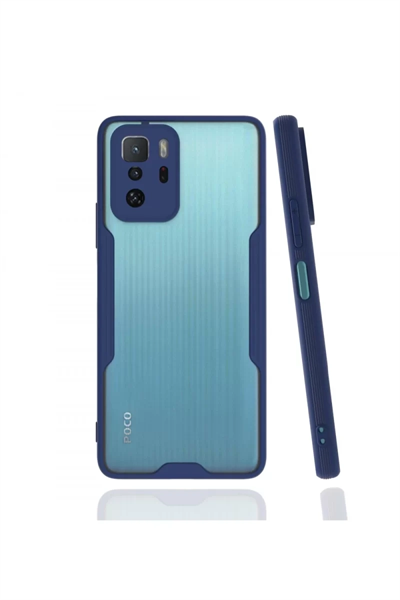 Xiaomi Poco X3 GT Kılıf Platin Silikon - Lacivert