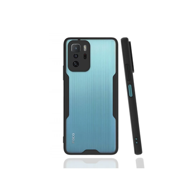 Xiaomi Poco X3 GT Kılıf Platin Silikon - Siyah