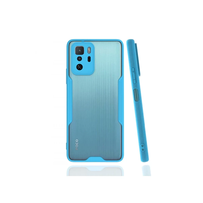 Xiaomi Poco X3 GT Kılıf Platin Silikon - Mavi
