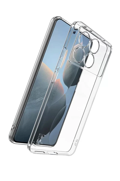 Xiaomi Poco X6 Pro Kılıf Lüx Şeffaf Silikon