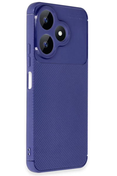 Xiaomi Redmi 13 4G Kılıf Auto Focus Karbon Kapak - Lacivert