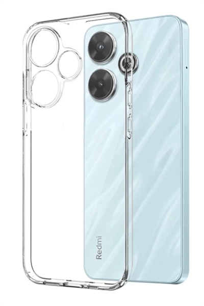 Xiaomi Redmi 13 4G Kılıf Lüx Şeffaf Silikon
