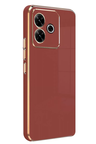 Xiaomi Redmi 13 4G Kılıf Volet Silikon - Kırmızı