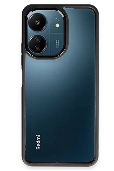 Xiaomi Redmi 13C Kılıf Power Silikon - Siyah