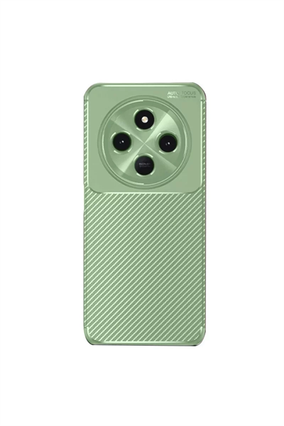 Xiaomi Redmi 14C Kılıf Auto Focus Karbon Kapak - Su Yeşili