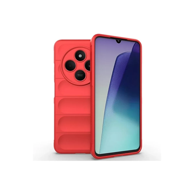 Xiaomi Redmi 14C Kılıf Optimum Silikon - Kırmızı