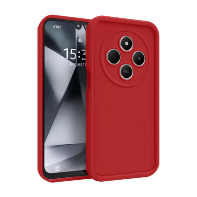 Xiaomi Redmi 14C Kılıf Viera Silikon - Kırmızı