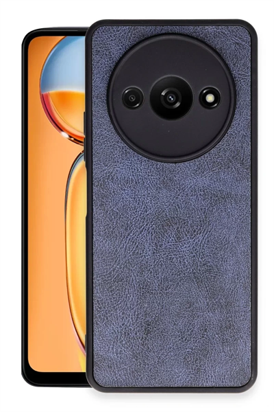 Xiaomi Redmi A3 4G Kılıf Aras Deri Kapak - Lacivert