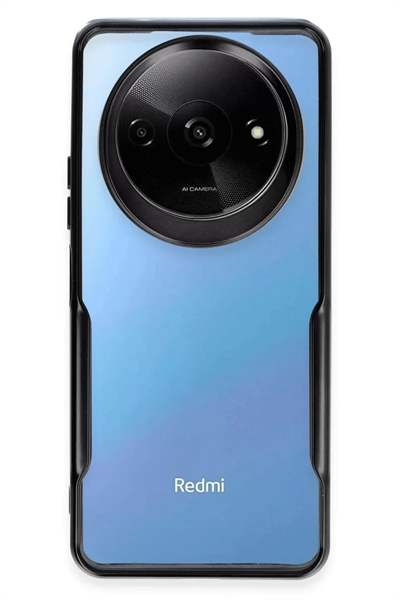Xiaomi Redmi A3 4G Kılıf Boyi Silikon Kapak - Siyah