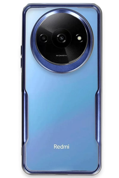 Xiaomi Redmi A3 4G Kılıf Boyi Silikon Kapak - Lacivert