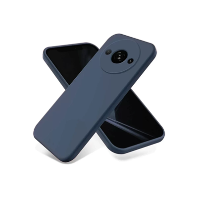 Xiaomi Redmi A3 4G Kılıf First Silikon - Lacivert