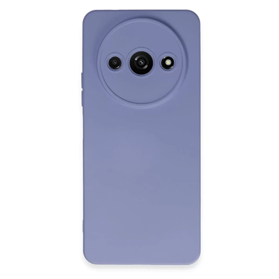Xiaomi Redmi A3 4G Kılıf Nano içi Kadife Silikon - Lila