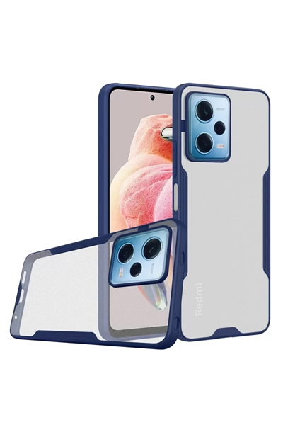 Xiaomi Redmi Note 12 5G Kılıf Platin Silikon - Lacivert