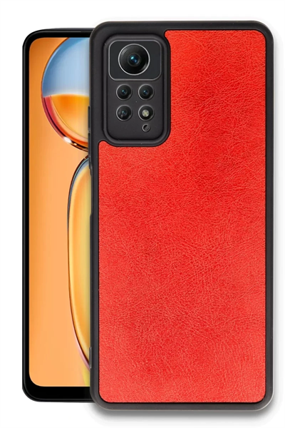 Xiaomi Redmi Note 12 Pro 4G Kılıf Aras Deri Kapak - Kırmızı