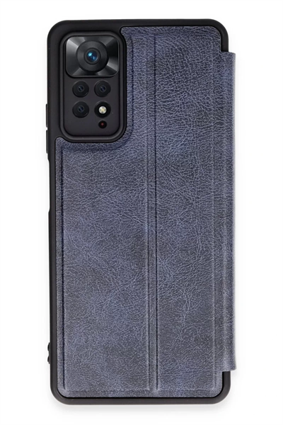 Xiaomi Redmi Note 12 Pro 4G Kılıf Flip Cover - Lacivert