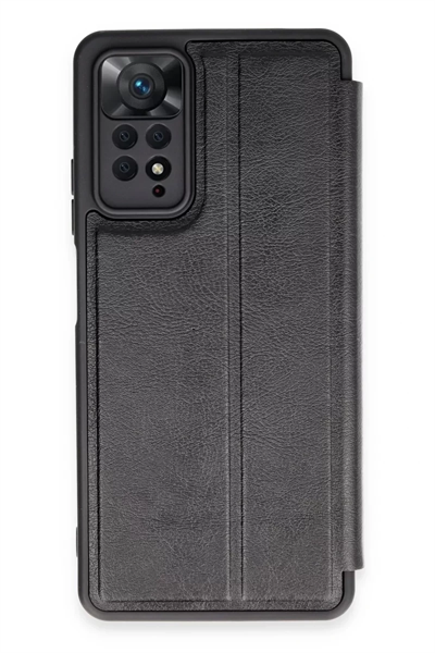 Xiaomi Redmi Note 12 Pro 4G Kılıf Flip Cover - Siyah