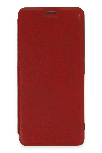 Xiaomi Redmi Note 13 4G Kılıf Flip Cover - Kırmızı