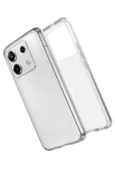 Xiaomi Redmi Note 13 4G Kılıf Lüx Şeffaf Silikon