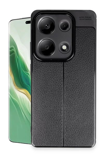 Xiaomi Redmi Note 13 Pro 4G Kılıf Auto Focus Kapak - Siyah