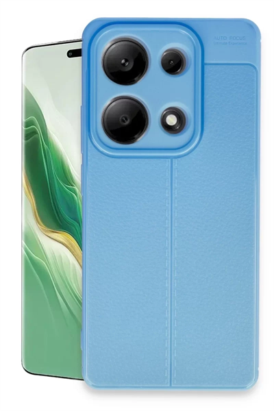 Xiaomi Redmi Note 13 Pro 4G Kılıf Auto Focus Kapak - Mavi