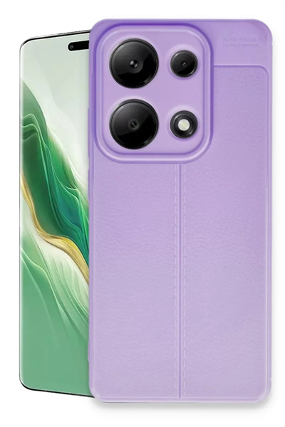 Xiaomi Redmi Note 13 Pro 4G Kılıf Auto Focus Kapak - Lila