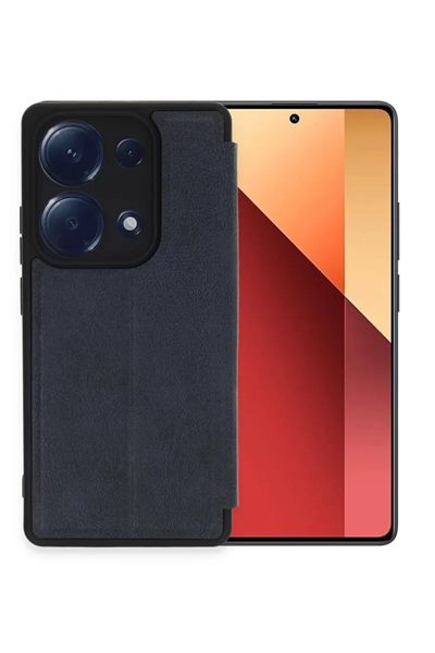 Xiaomi Redmi Note 13 Pro 4G Kılıf Flip Cover - Lacivert