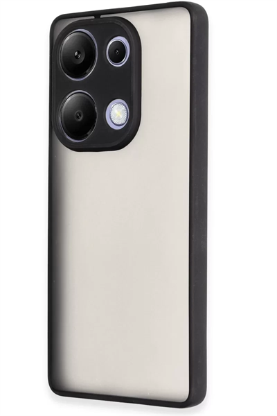 Xiaomi Redmi Note 13 Pro 4G Kılıf Montreal Silikon Kapak - Siyah