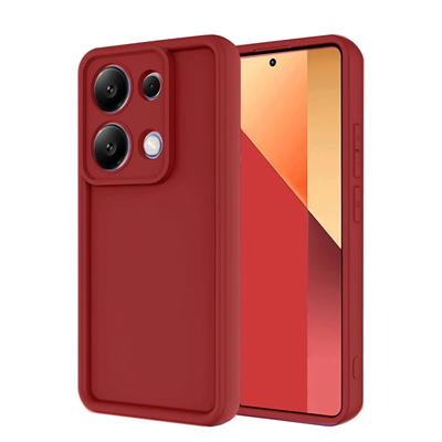 Xiaomi Redmi Note 13 Pro 4G Kılıf Viera Silikon - Kırmızı