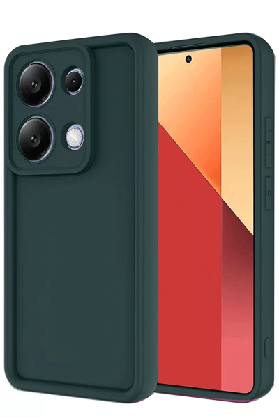 Xiaomi Redmi Note 13 Pro 4G Kılıf Viera Silikon - Koyu Yeşil